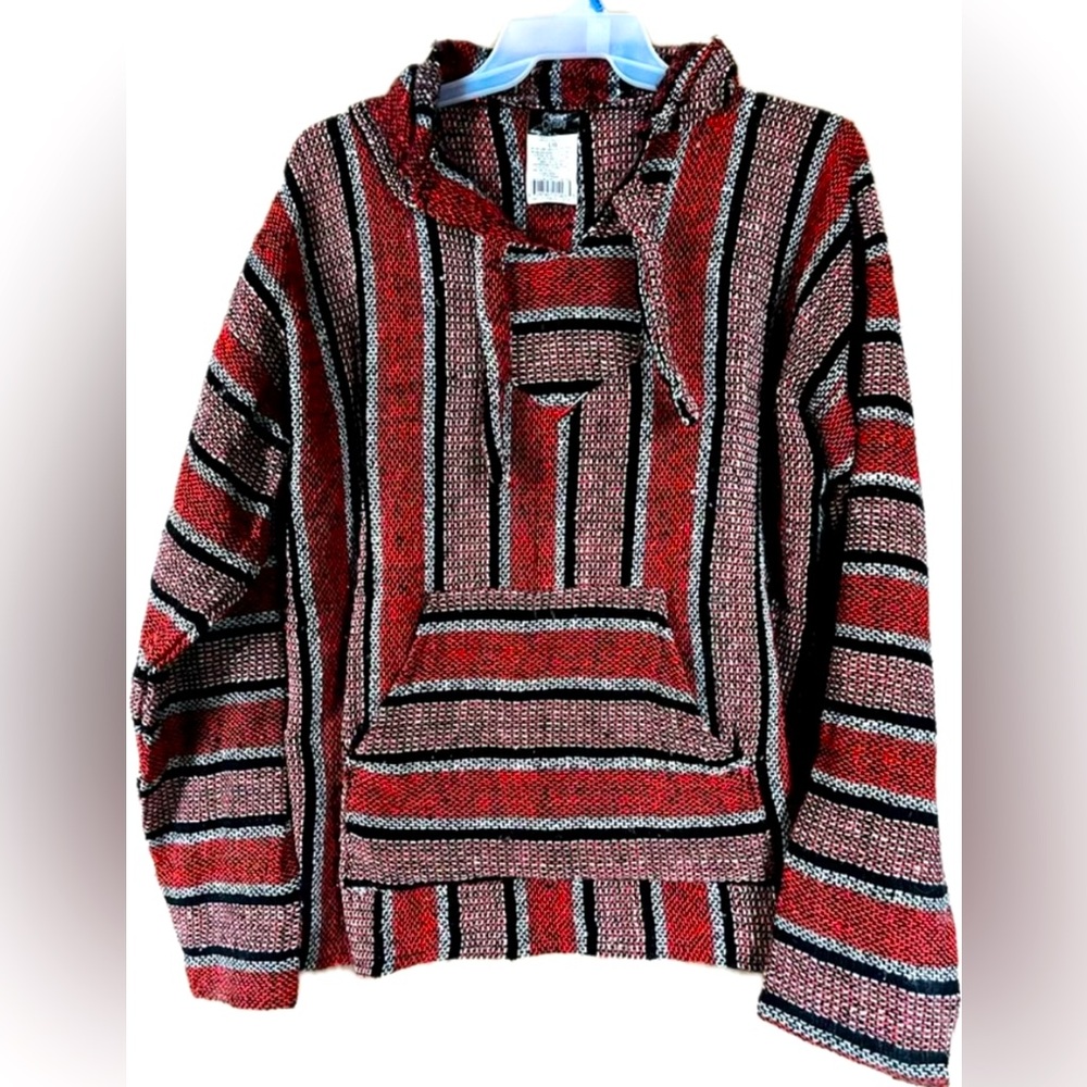 Oland Outoors Baja red and black Hoodie. New with tags. Men’s size large.
